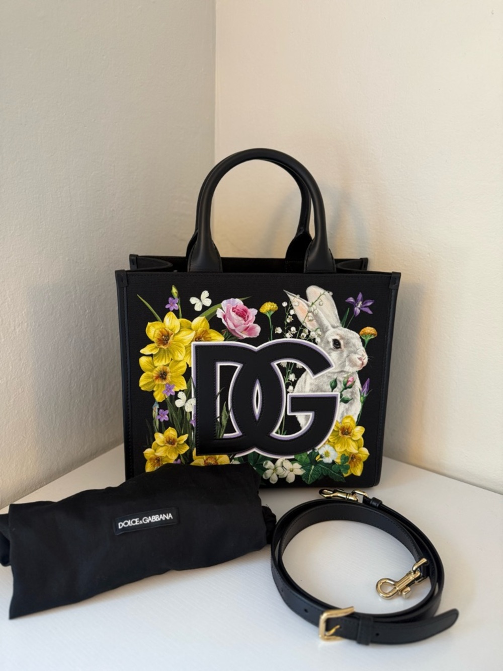 DOLCE & GABBANA Limited Edition Year Of The Rabbit Daily Tote